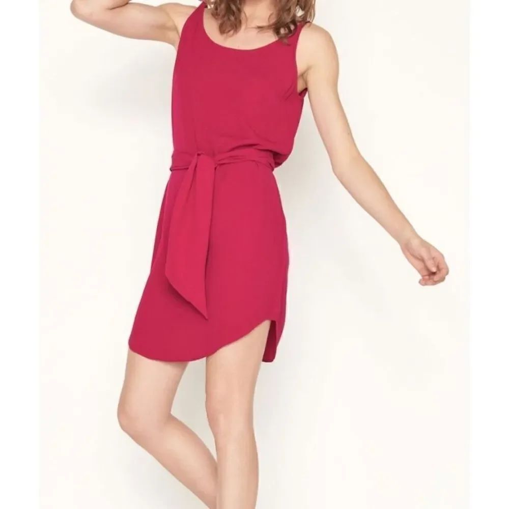 ba&sh taima framboise pink dress sz 3
